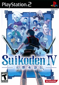 Suikoden IV - Box - Front (North America) - 3014x4297