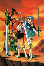 Magic Knight Rayearth - Poster (Japan) - 1700x2550