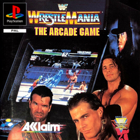 WWF WrestleMania: The Arcade Game - Box - Front (Europe) - 680x680