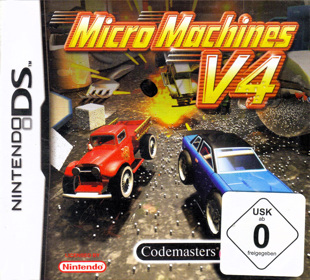 Micro Machines V4 - Box - Front (Germany) - 1517x1372
