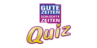 Gute Zeiten Schlechte Zeiten Quiz - Clear Logo (Germany) - 600x299