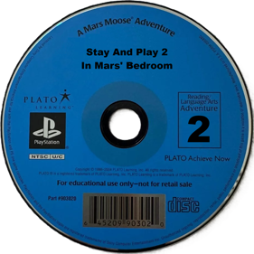 Mars Moose Stay and Play 2: In Mars' Bedroom - Disc (North America) - 600x600