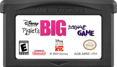 Piglet's Big Game - Cart - Front (North America) - 1000x574
