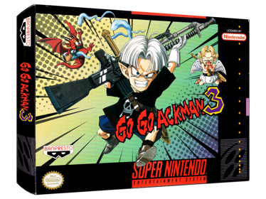 Go Go Ackman 3 - Box - 3D (World) - 1024x768
