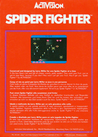 Spider Fighter - Box - Back (Europe) - 600x836