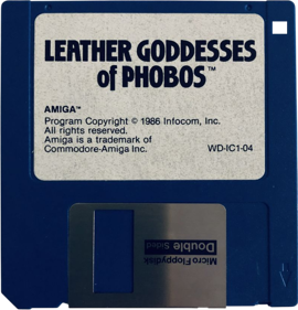 Leather Goddesses of Phobos - Disc (North America) - 793x824