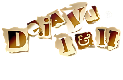 Déjà Vu I & II: The Casebooks of Ace Harding - Clear Logo (Japan) - 618x404