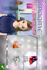 Imagine: Fashion Stylist - Screenshot - Game Title (North America) - 256x384