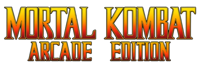 Mortal Kombat Arcade Edition - Clear Logo (North America) - 1536x516