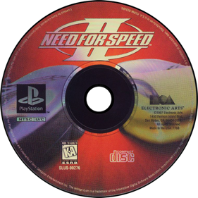 Need for Speed II - Disc (North America) - 700x700