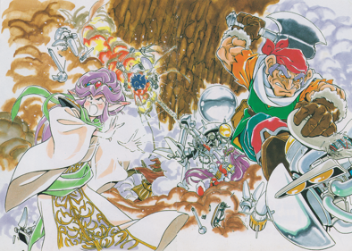Shining Force II - Fanart - Background (Japan) - 1172x835