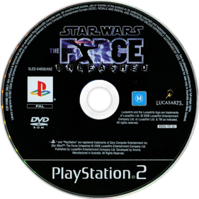 Star Wars: The Force Unleashed - Disc (Europe) - 800x800
