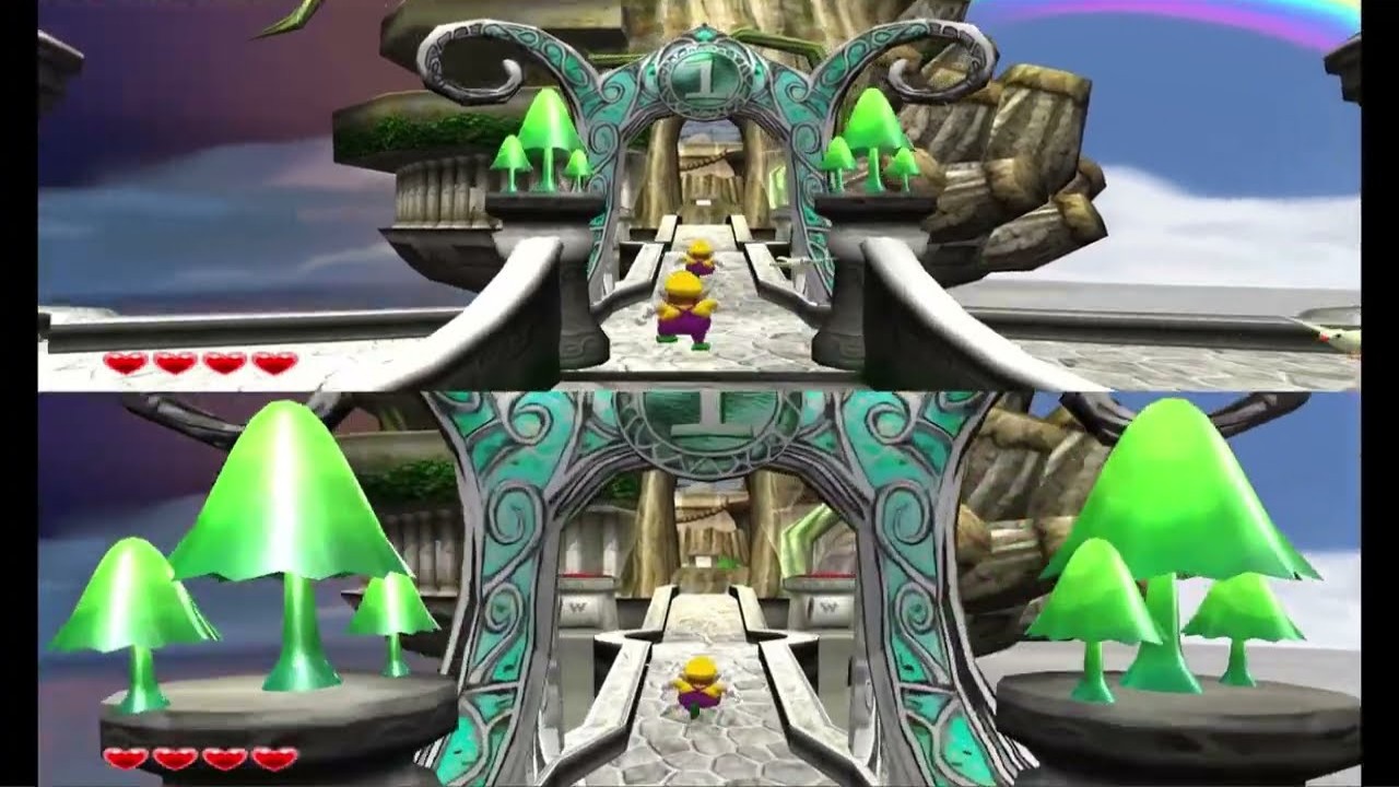 Illustration of Wario World Multiplayer