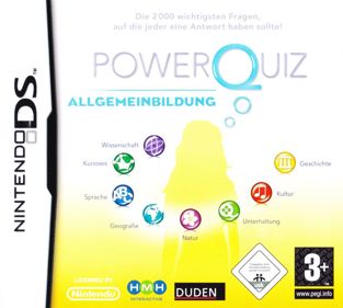 PowerQuiz: Allgemeinbildung - Box - Front (Germany) - 892x800
