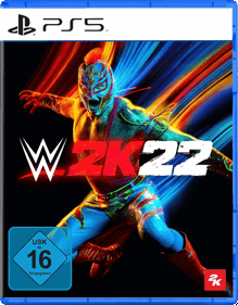 WWE 2K22 - Box - Front - Reconstructed (Germany) - 1559x2000
