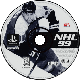 NHL 99 - Disc (North America) - 700x700