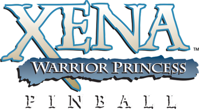 Xena: Warrior Princess Pinball - Clear Logo (World) - 1286x706