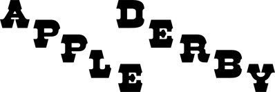 Apple Derby - Clear Logo (North America) - 2400x803