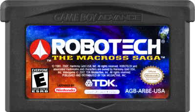 Robotech: The Macross Saga - Cart - Front (North America) - 1000x574