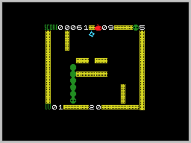 Cross snake - Screenshot - Gameplay (World) - 256x192