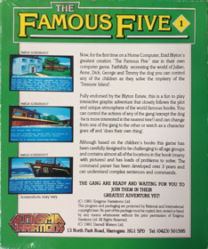 The Famous Five: Five on a Treasure Island - Box - Back (United Kingdom) - 2493x2983