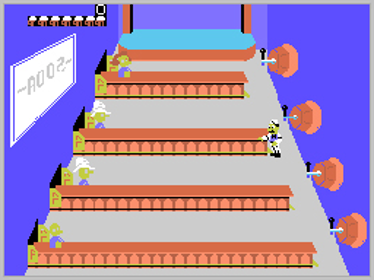 Root Beer Tapper - Screenshot - Gameplay (North America) - 256x192