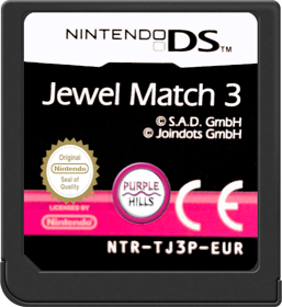 Jewel Match 3 - Cart - Front (Europe) - 517x564