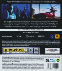 Grand Theft Auto V - Box - Back (Germany) - 913x1045