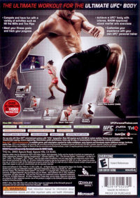 UFC Personal Trainer: The Ultimate Fitness System - Box - Back (North America) - 800x1123