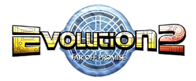 Evolution 2: Far Off Promise - Clear Logo (World) - 600x250