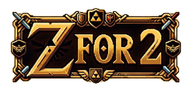 The Legend of Zelda: Z for 2 - Clear Logo (World) - 1072x521