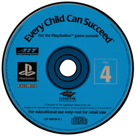Every Child Can Succeed 4 - Disc (United States) - 1080x1075