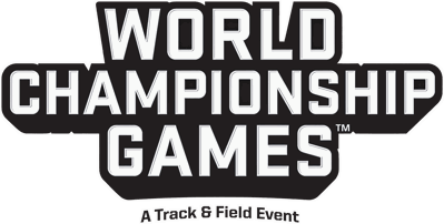 World Championship Games: A Track & Field Event - Clear Logo (North America) - 1200x608