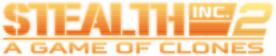 Stealth Inc. 2: A Game of Clones - Clear Logo (null) - 2430x497