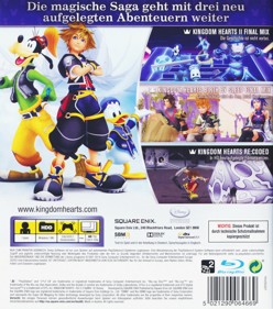 Kingdom Hearts HD 2.5 ReMIX - Box - Back (Germany) - 912x1033