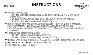 Frontier - Arcade - Controls Information (World) - 1626x963