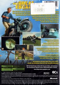 The Great Escape - Box - Back (Germany) - 567x800