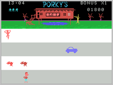 Porky's - Screenshot - Gameplay (World) - 256x192