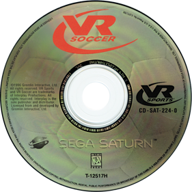 VR Soccer - Disc (North America) - 1401x1401