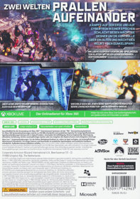 Transformers: Rise of the Dark Spark - Box - Back (Germany) - 600x854