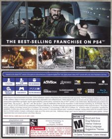 Call of Duty: Black Ops Cold War - Box - Back (North America) - 647x800