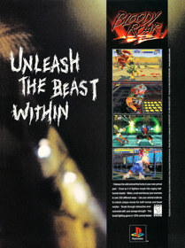 Bloody Roar - Advertisement Flyer - Front (United States) - 1600x2143