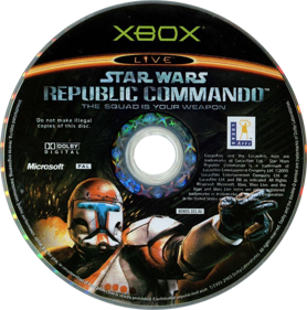 Star Wars: Republic Commando - Disc (Australia) - 768x775