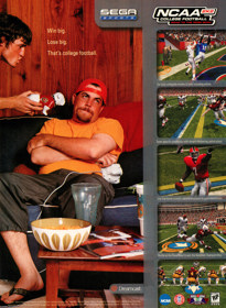 NCAA College Football 2K2 - Advertisement Flyer - Front (United States) - 1608x2200
