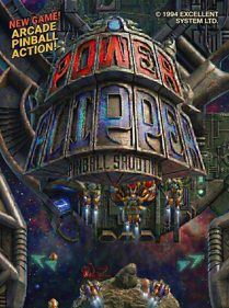 Power Flipper Pinball Shooting - Fanart - Box - Front (North America) - 1043x1400