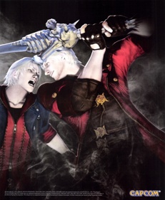 Devil May Cry 4 - Advertisement Flyer - Front (United States) - 1791x2178