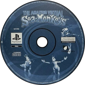 The Amazing Virtual Sea-Monkeys - Disc (Europe) - 1000x1000