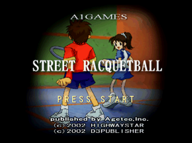 Street Racquetball - Screenshot - Game Title (North America) - 640x480