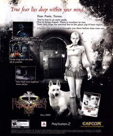 Haunting Ground - Advertisement Flyer - Front (United States) - 1904x2290