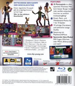 The Ultimate Battle of the Sexes: Quiz & Play! - Box - Back (Germany) - 503x578